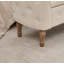 Banc de rangement en lin 67 po pour lit très grand avec accoudoirs touffetés et poche à fermeture à glissière-711171153-719017246