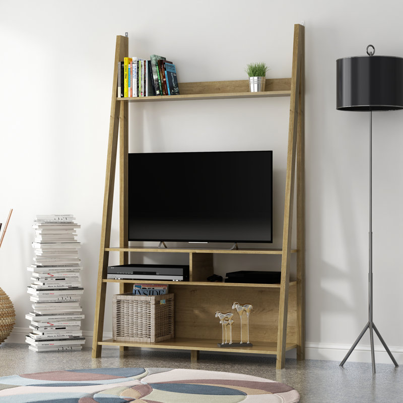 TIVA LADDER MEDIA TV UNIT, Oak