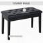 Banquette de piano capitonnée à boutons capitonnée-1851949531