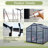 6' X 12' Thicked Polycarbonate Greenhouse-121362734-121362735
