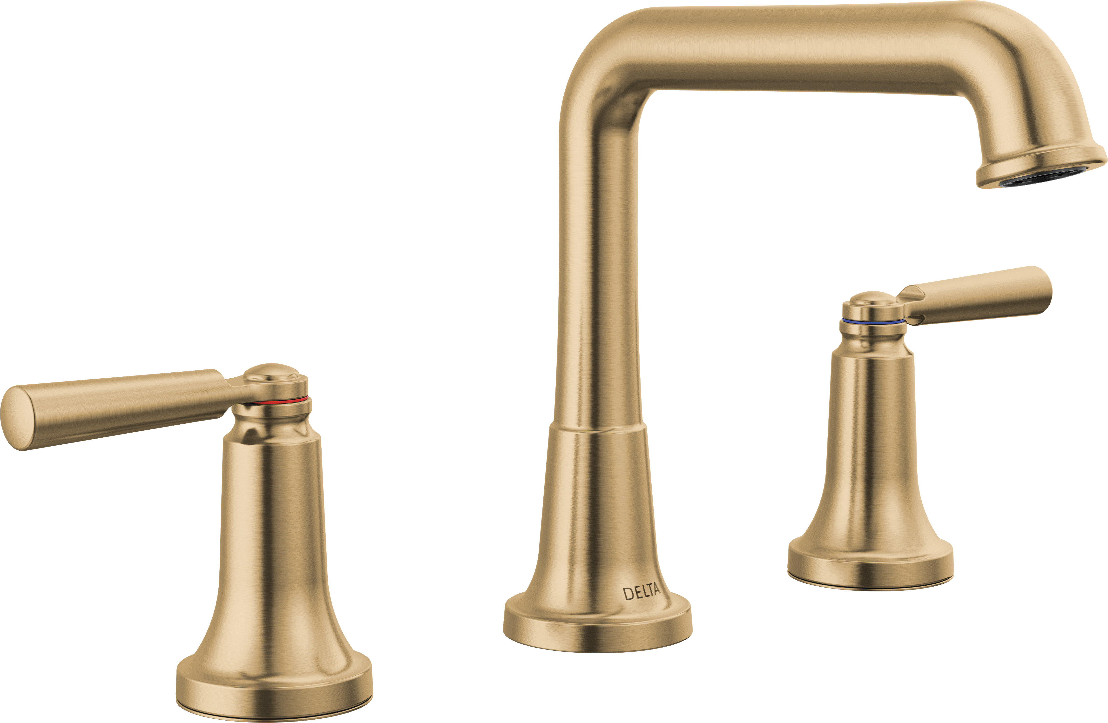 Delta Saylor Two Handle Widespread Bathroom Faucet - Champagne Bronze