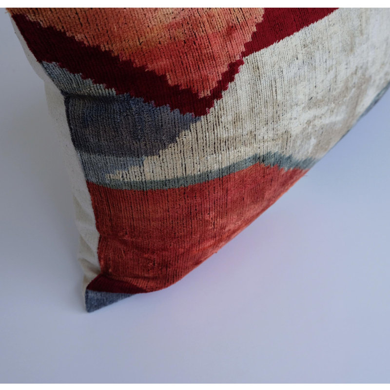 Cleo Silk Square Pillow Cover & Insert