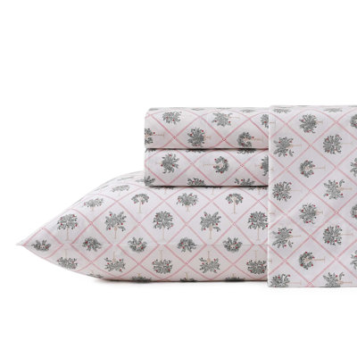 Tommy Bahama Printed Percale Cotton Sheet Set