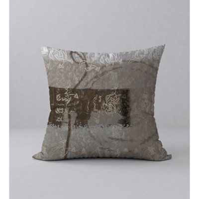 Abstract Reversible Throw Pillow