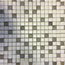 0.63" x 0.63" Marble Grid Mosaic Wall & Floor Tile