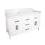 Meuble-lavabo double 60 po Bayla-346458621