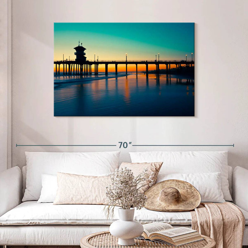 Aletra Huntington Dock Nightfall, H 30 po x l 45 po
