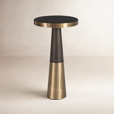 Kat Glass End Table
