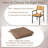 Outdoor Chair Cushion Set of 2 Waterproof Fade-Resistant Olefin Seat Cushions-523982084