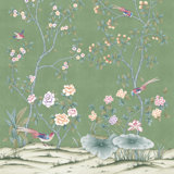 Amartya 9' L x 78" W Peel and Stick Wall Mural