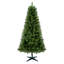 Arbre de Noël artificiel 6 pi avec 490 pointes, branches pleines en PVC, arbre de Noël vert avec support en plastique à 4 pieds