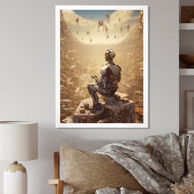 A.I. «Robot Vision» sur toile