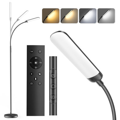 175cm Matte LED Arched Floor Lamp