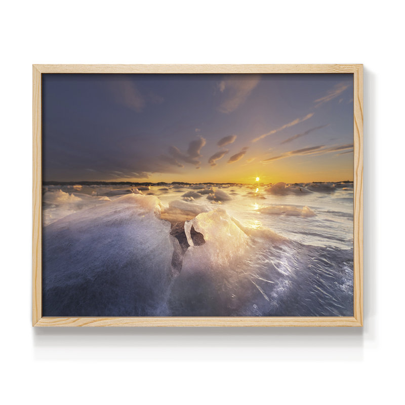 Breakthrough -Framed Print - Restickable, 8" H x 10" W, Natural