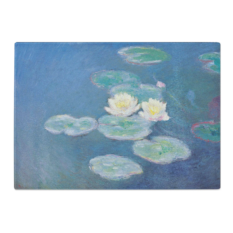 Water Lilies Lily Pond Vol.3 by Claude Monet Chopping Board, 0.4cm H x 28.5cm W x 39cm L