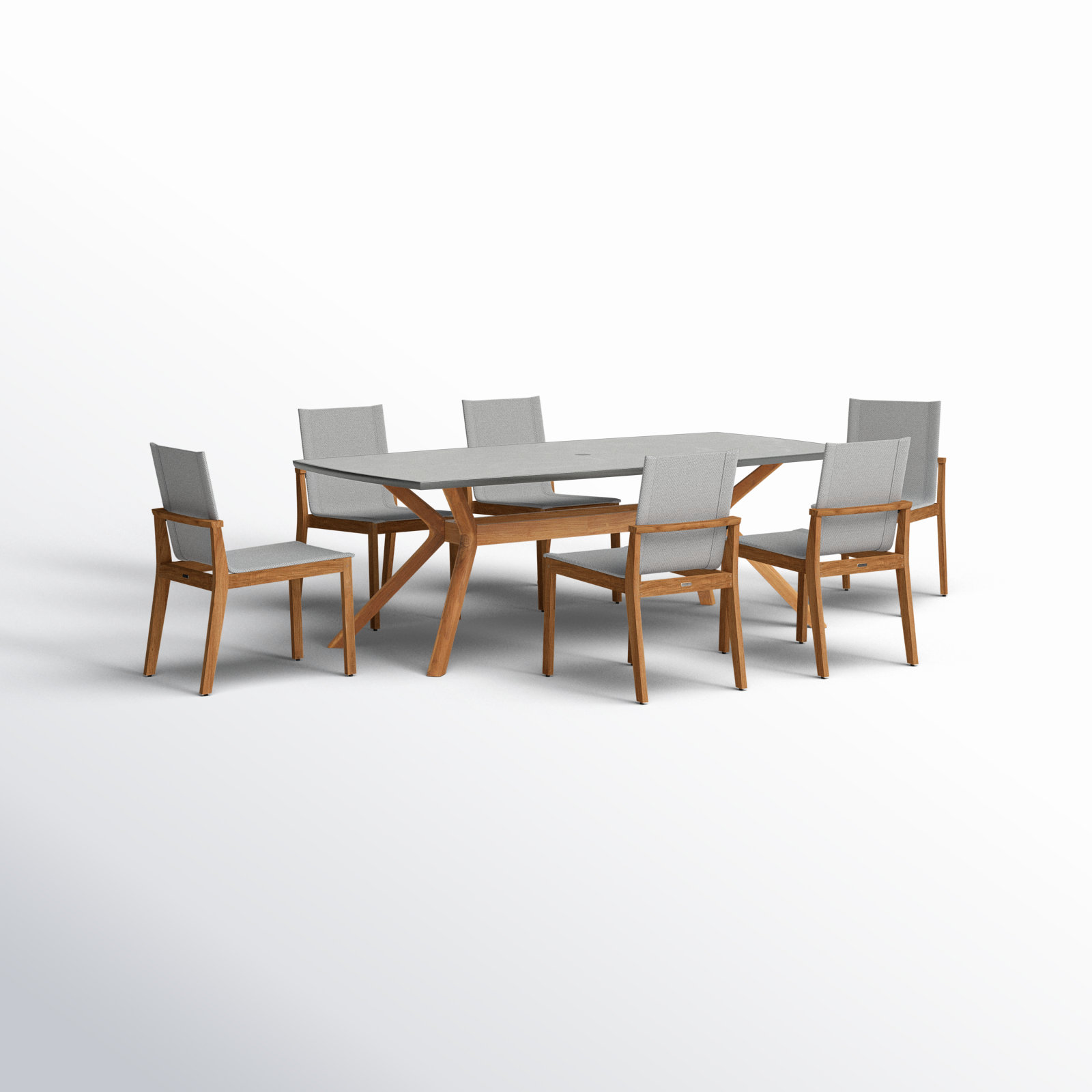 Amira 87" Patio Dining Set