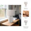 Lampe de table texturée 24 po Winston Porter-379413885-379413875