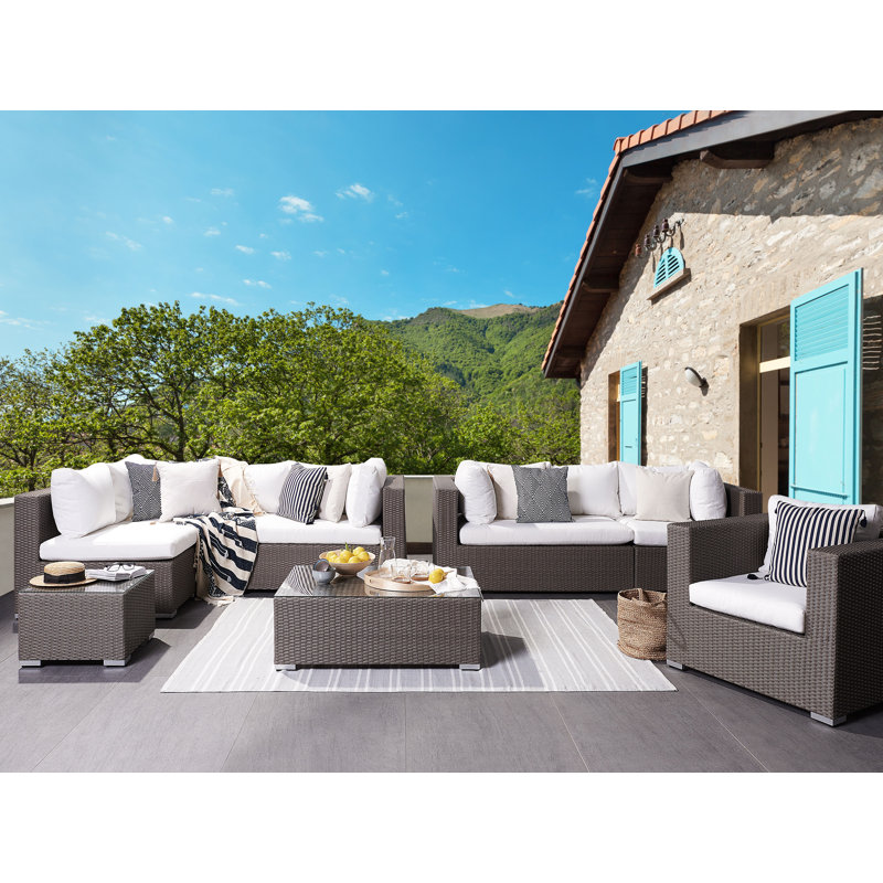 Bridgeland 8 Seater Rattan Sofa Set