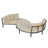 4 Piece Outdoor Conversation Set