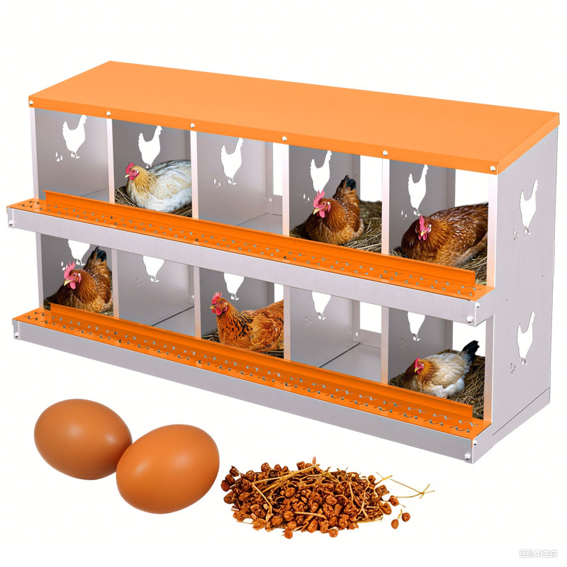 Nesting Boxes, Orange, 135cm (W) x 43cm (D) x 66cm (H)