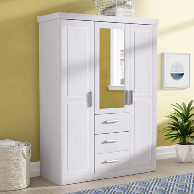 Drehtürenschrank Hakon - mit Spiegel
