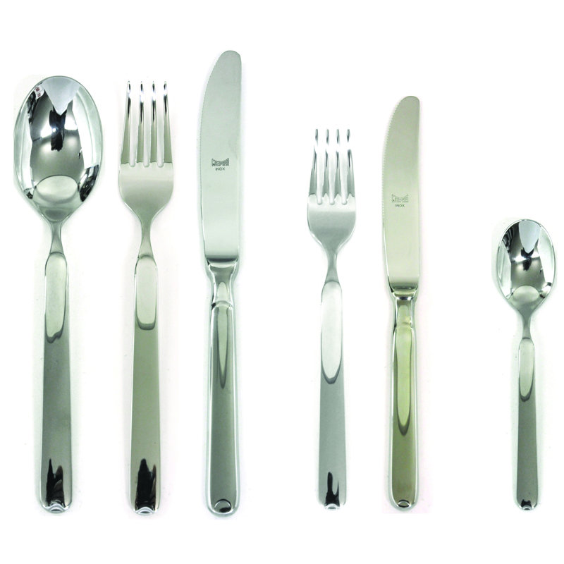 Goccia Flatware Set - 36 Pieces - Stainless Steel