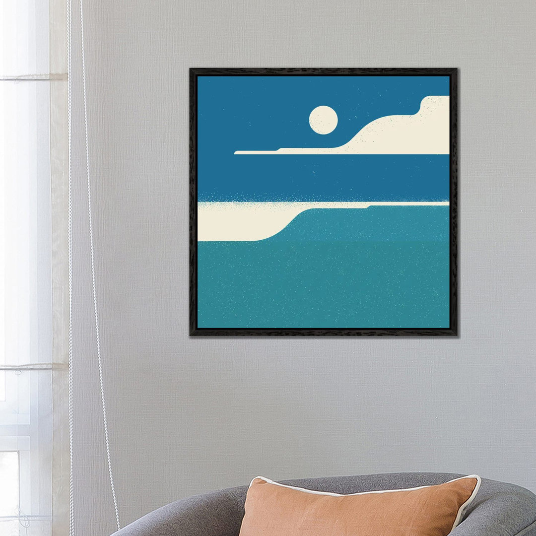 Ocean Waves von Amer Karic - Galerie-verpackte Leinwand Giclée auf Leinwand