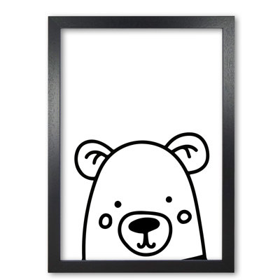 Black And White Beard - Painting