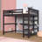 Eelika Loft Bed with Built-in-Desk by Harriet Bee-734453596-734453603