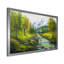 «Beautiful Spring River In Mountain III», décoration murale traditionnelle sur toile-1096209314-1096209317