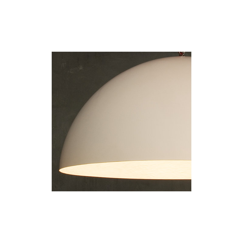 1 - Light Chrome Dome Pendant, 70cm x 70cm