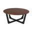 TABLE BASSE EN BOIS ACACIA, BRUN ET NOIR