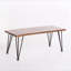 TABLE DE CAFÉ ZION INDUSTRIAL BOIS ET MÉTAL