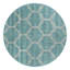 Tapis intérieur / extérieur bleu sarcelle Annetrude-133261212-133261219