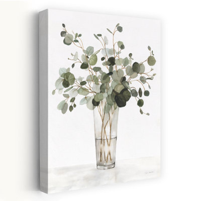 «Gorgeous Greens I Contemporary Delicate Elegant Spring Summer», art mural