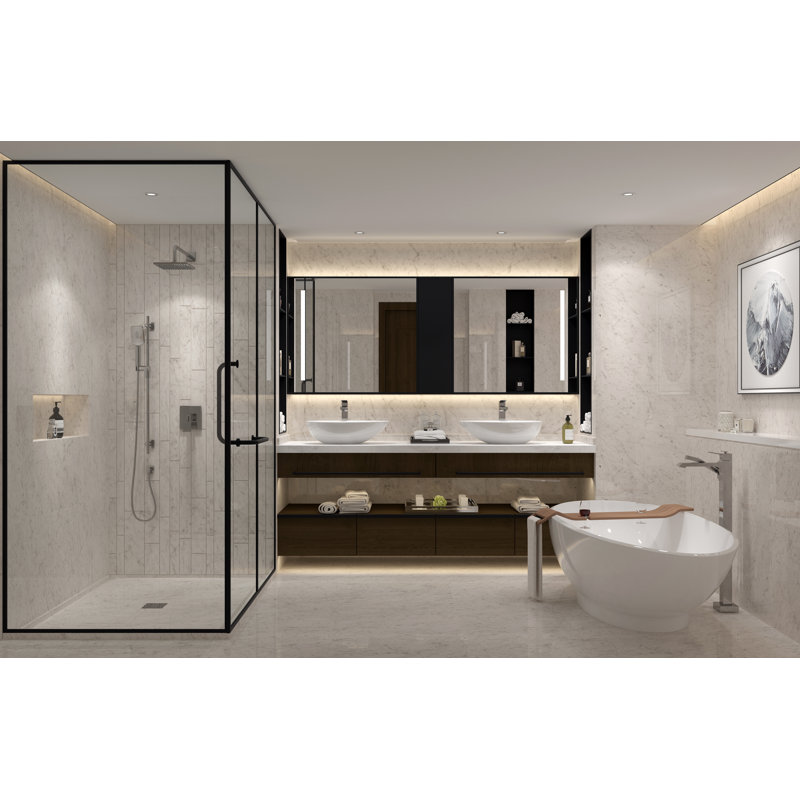 Napoli Oval Vessel Bathroom Sink, Englishcast White