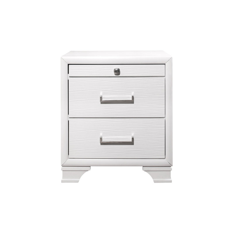 Table de chevet CIVIC, Blanc