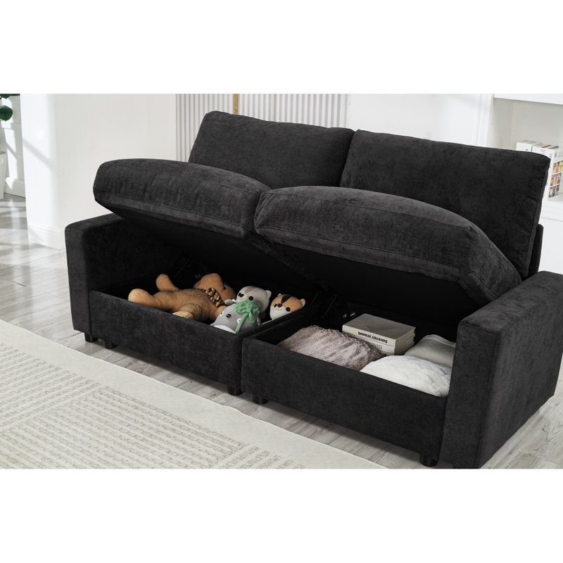 Space-saving Modular Sectionals, Polyester Durable Modern L-shaped Design For Living Room