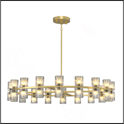 Lustres de luxe en cristal, salon, lumières décoratives, éclairage de salle à manger moderne et simple, pour la décoration intérieure (ampoules incluses)