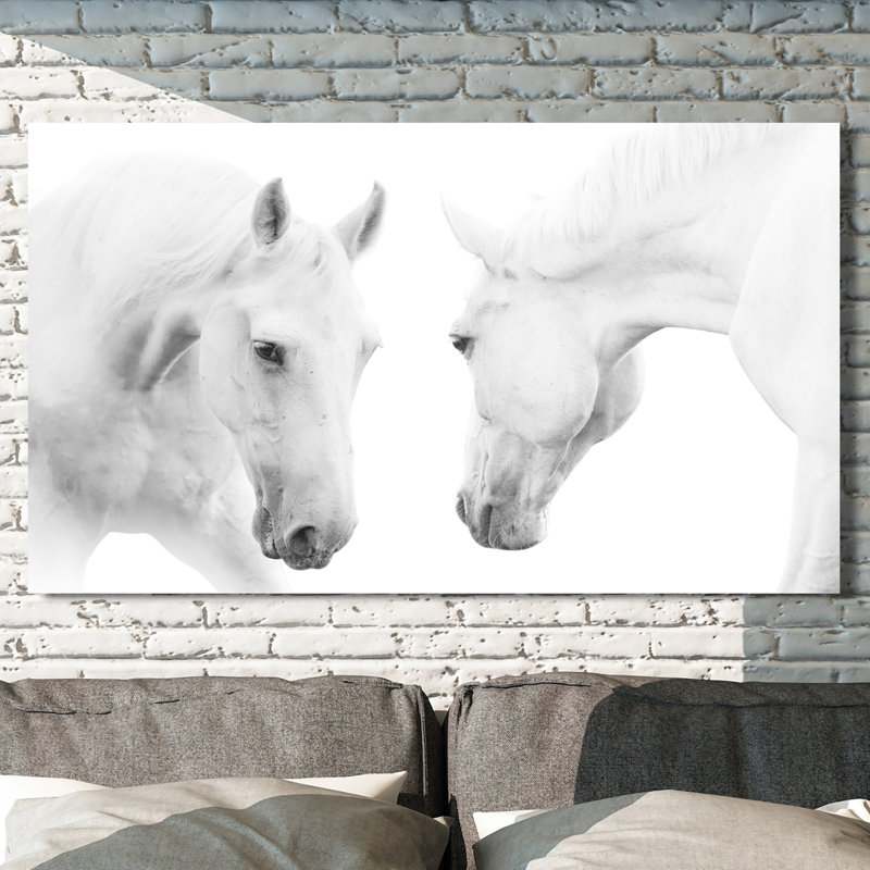 «Brothers», reproduction de photo sur toile tendue, H 24 po x l 40 po x P 1 po