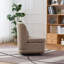 Fauteuil de chambre rembourré pivotant-108534781
