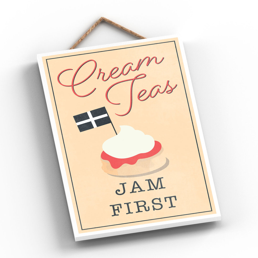 CREAM TEAS JAM FIRST