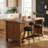 Angelleah Stools with Back, Synthetic Leather-973653298-974126474
