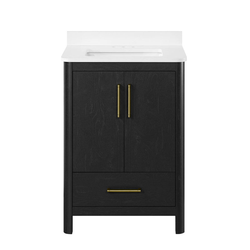 Meuble-lavabo simple avec plateau Austin 24