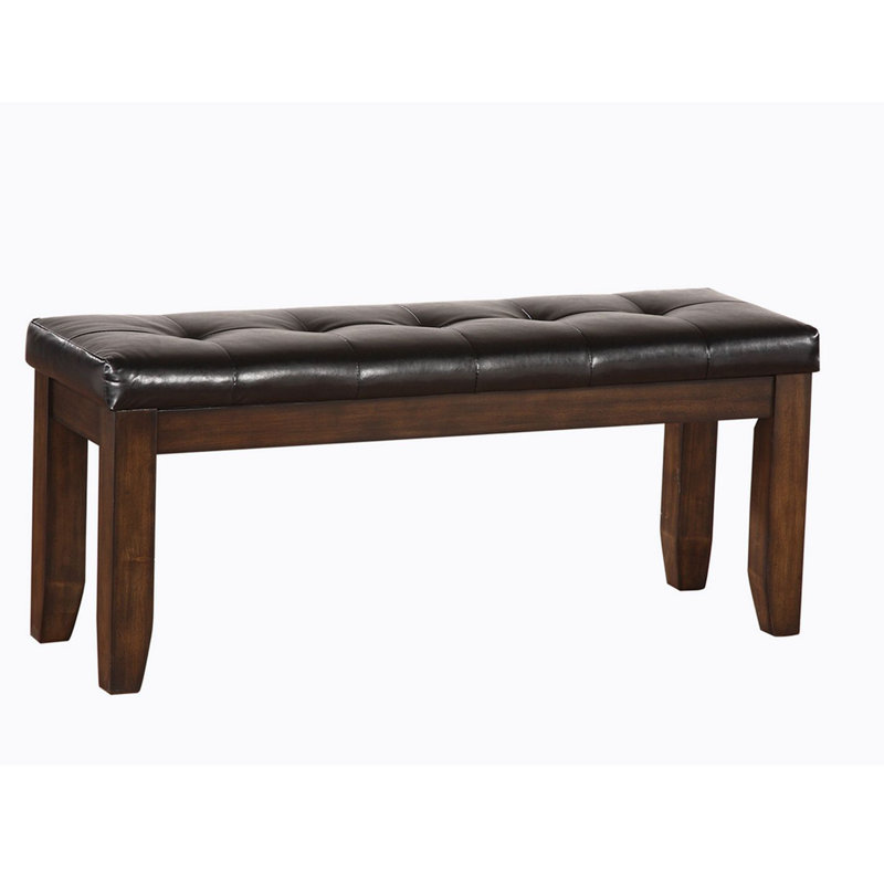 Banc rembourré Boulus, Espresso