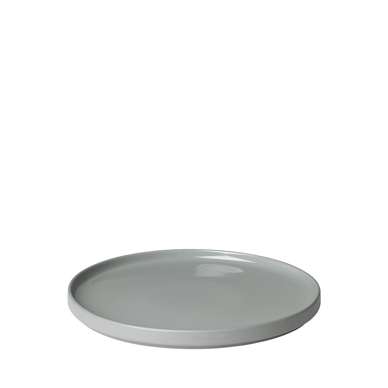 Pilar 10.63" Dinner Plate, Gray