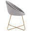 Liverman 44cm H Velvet Upholstered Side Chair-563209641