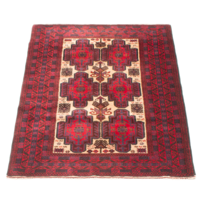 Teimani Beige Rug 3'3" x 4'8"