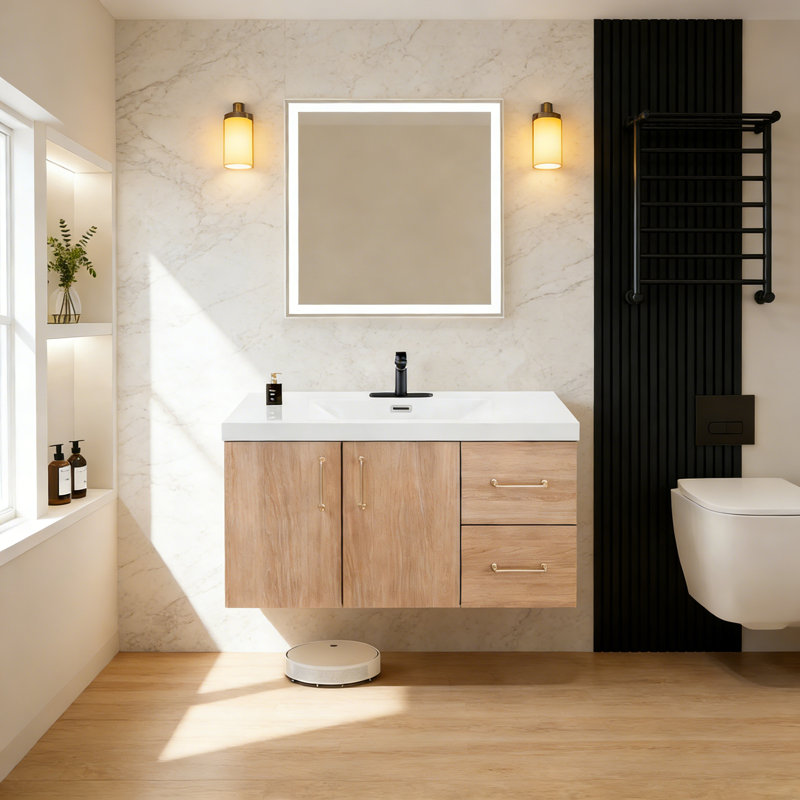 Meuble-lavabo moderne avec lavabo