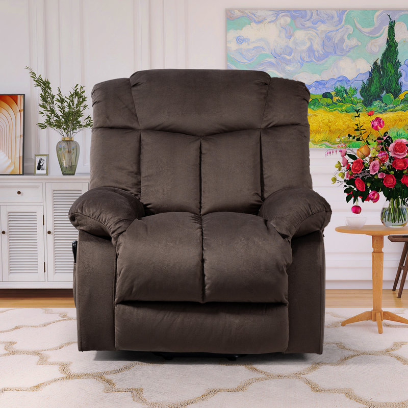 Ryun 38.5"W Lift Chair Power Recliner, Coffee